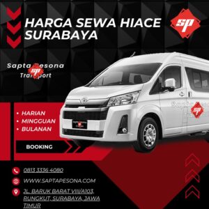 harga sewa hiace surabaya