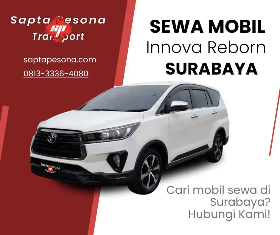 sewa innova reborn harian surabaya