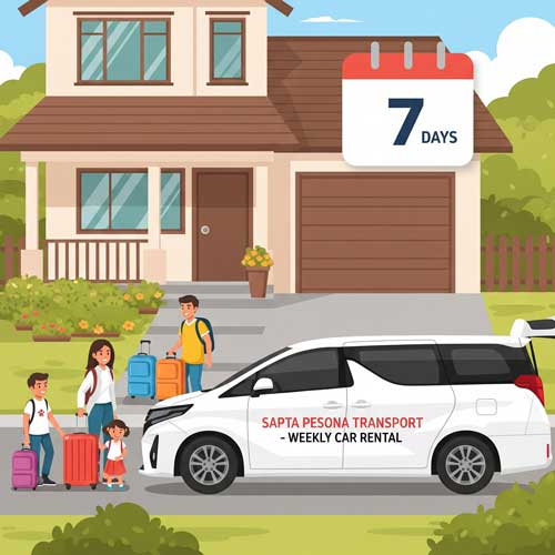 sewa mobil mingguan