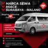 harga sewa hiace surabaya malang